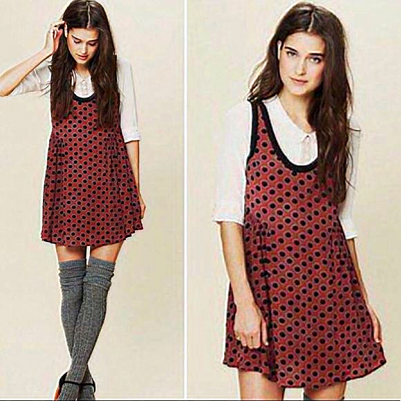 Free People Dresses & Skirts - Free People | Molly‎ Dot Swing Dress